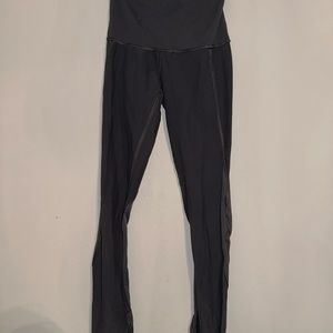 Grey lulu sheer leggings